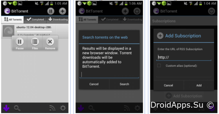 BitTorrent Pro для Android